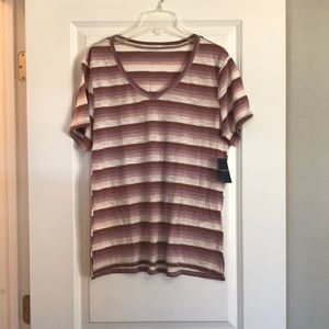 Lucky Brand simple, cute striped shirt, M